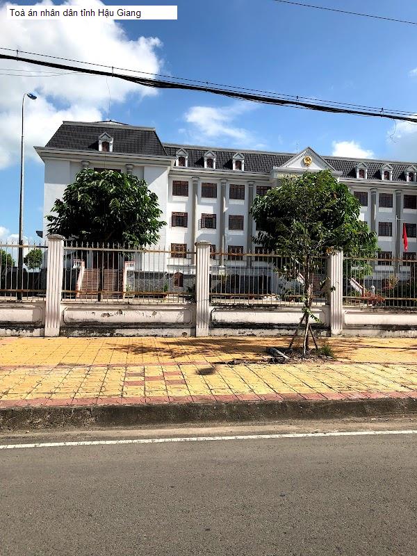 Toà án nhân dân tỉnh Hậu Giang