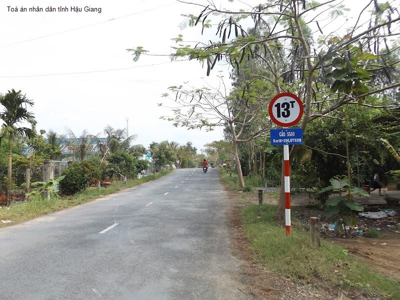 Toà án nhân dân tỉnh Hậu Giang