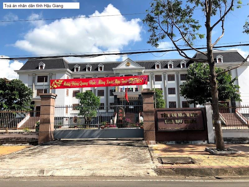 Toà án nhân dân tỉnh Hậu Giang