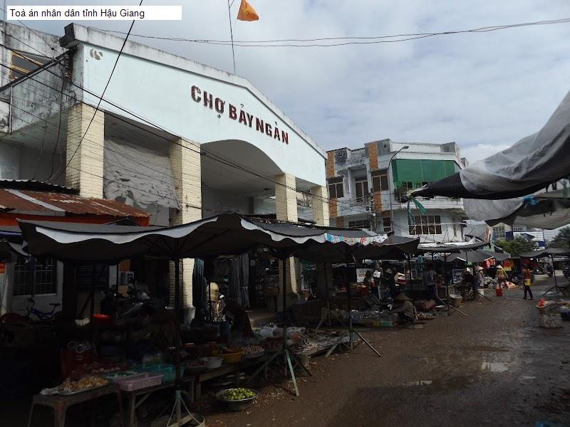 Toà án nhân dân tỉnh Hậu Giang