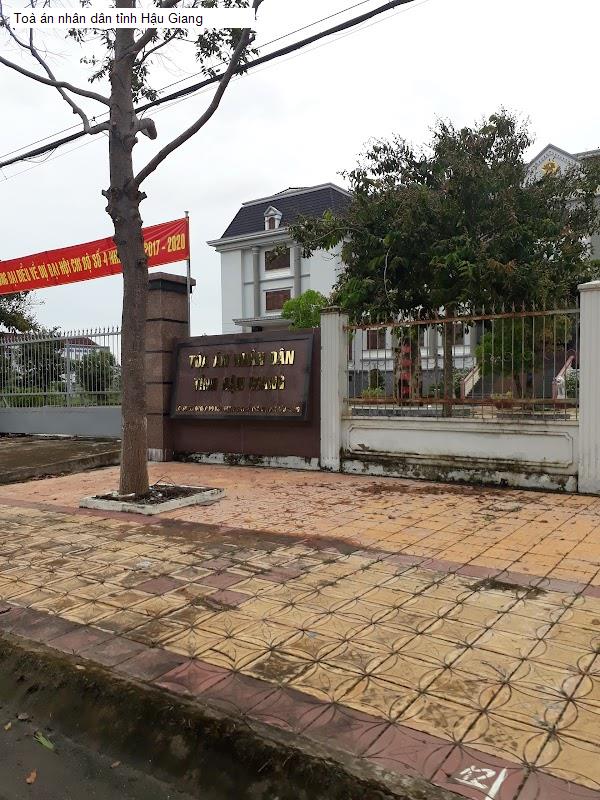 Toà án nhân dân tỉnh Hậu Giang