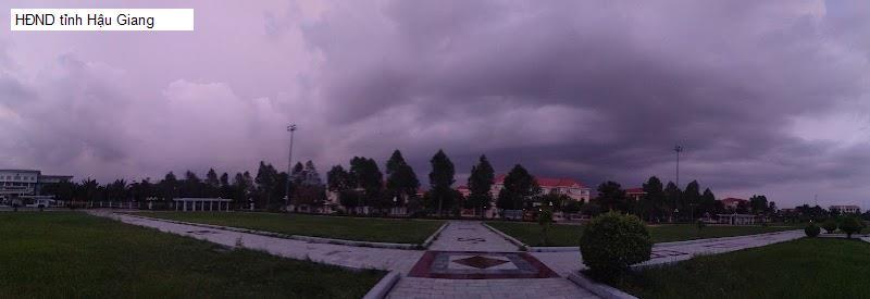 HĐND tỉnh Hậu Giang