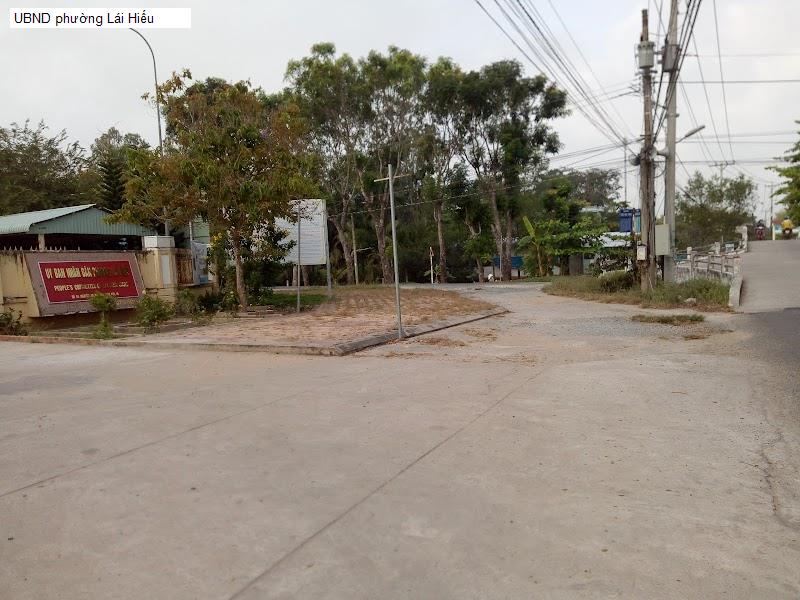 UBND phường Lái Hiếu
