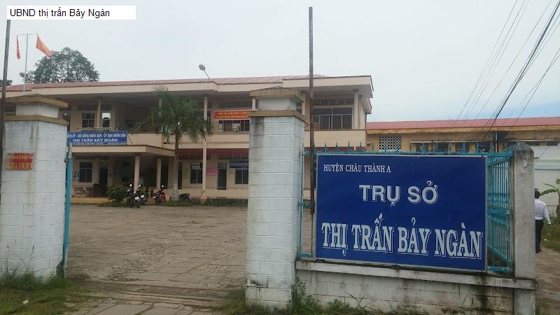 UBND thị trấn Bảy Ngàn