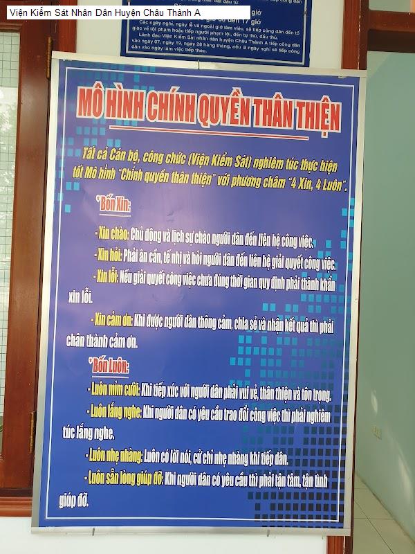 Viện Kiểm Sát Nhân Dân Huyện Châu Thành A