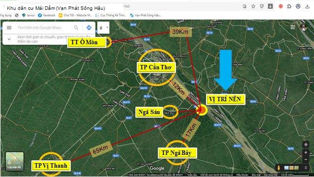 Khu dân cư Mái Dầm (Vạn Phát Sông Hậu)
