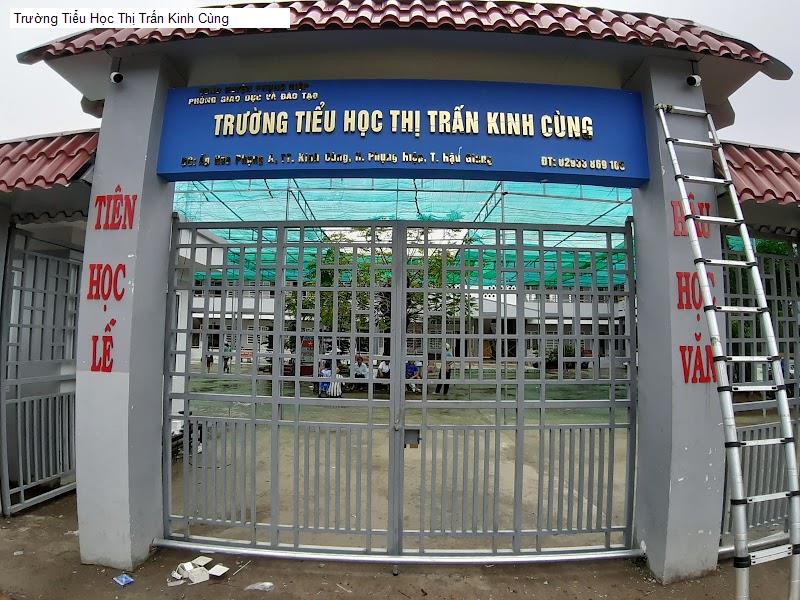 Trường Tiểu Học Thị Trấn Kinh Cùng