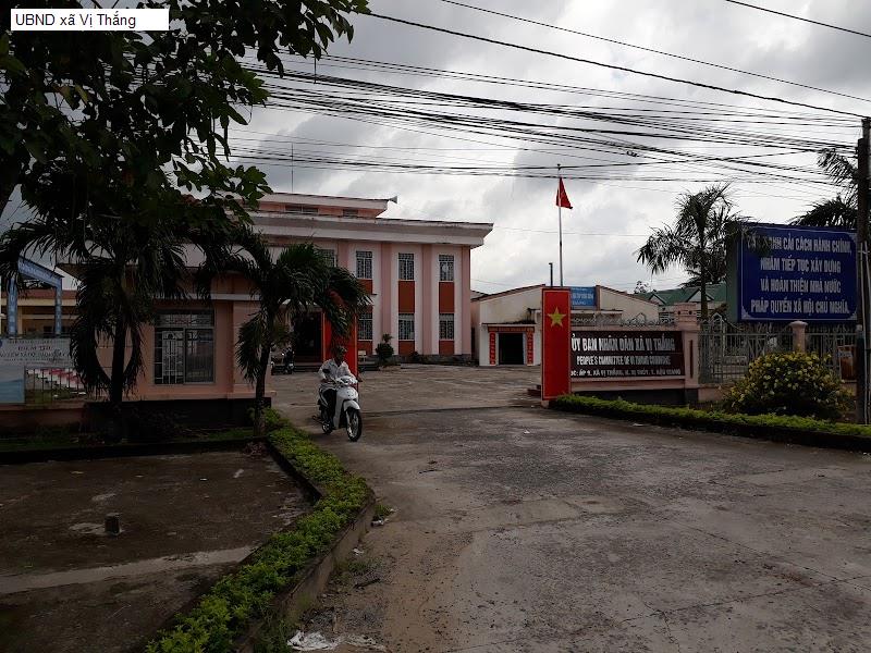 UBND xã Vị Thắng