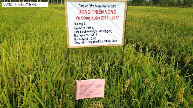UBND Thị trấn Vĩnh Viễn