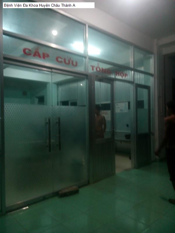 Bệnh Viện Đa Khoa Huyện Châu Thành A