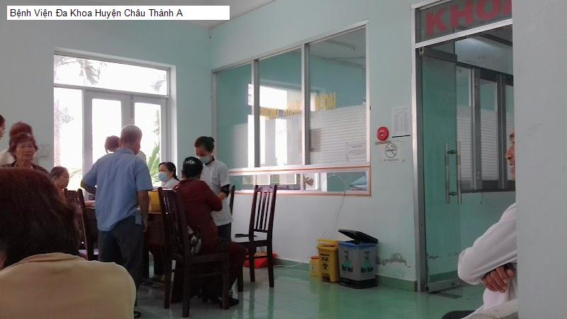 Bệnh Viện Đa Khoa Huyện Châu Thành A