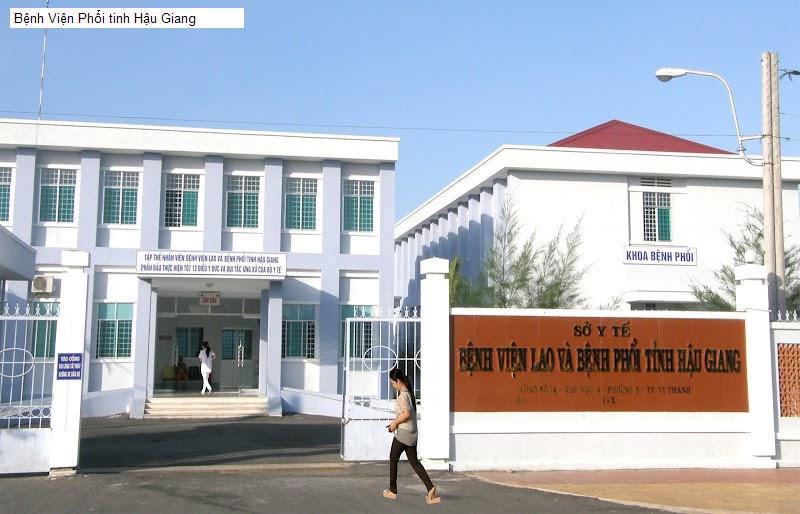 Bệnh Viện Phổi tinh Hậu Giang