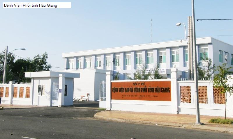 Bệnh Viện Phổi tinh Hậu Giang