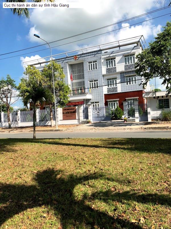 Cục thi hành án dân sự tỉnh Hậu Giang