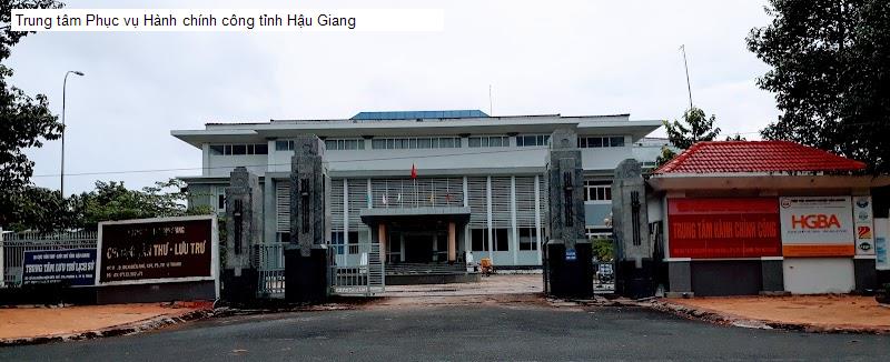 Trung tâm Phục vụ Hành chính công tỉnh Hậu Giang
