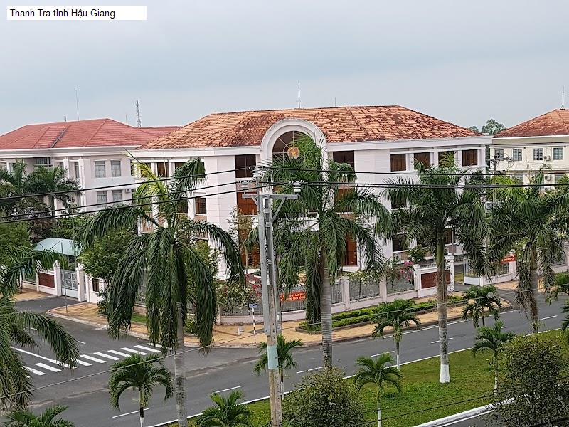 Thanh Tra tỉnh Hậu Giang