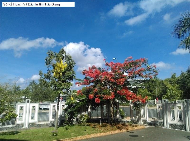 Sở Kế Hoạch Và Đầu Tư tỉnh Hậu Giang