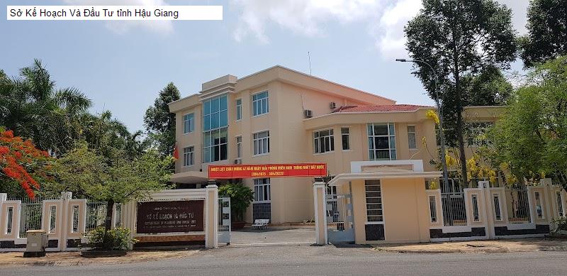 Sở Kế Hoạch Và Đầu Tư tỉnh Hậu Giang