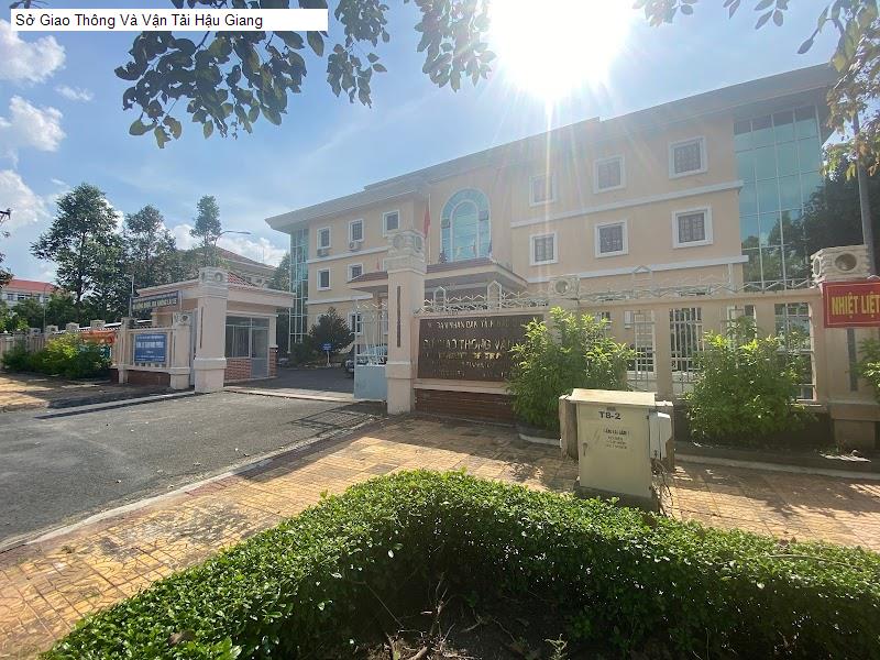 Sở Giao Thông Và Vận Tải Hậu Giang