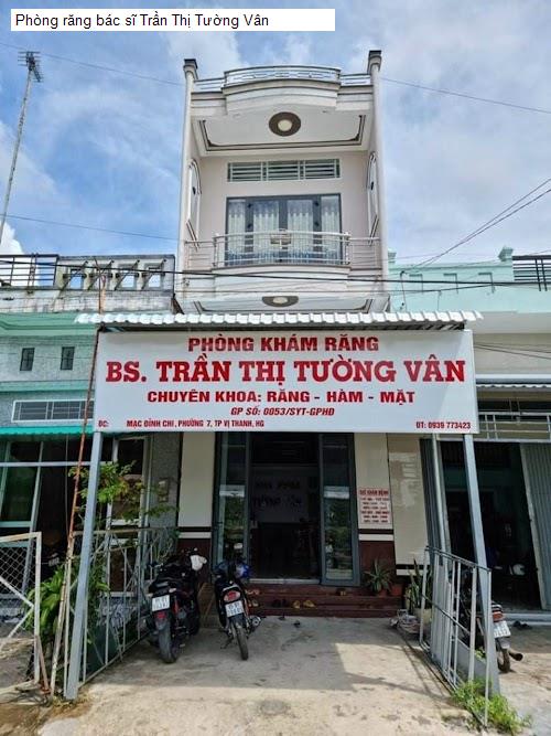 Phòng răng bác sĩ Trần Thị Tường Vân